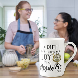 Taza De Porcelana Cita divertida de repostería