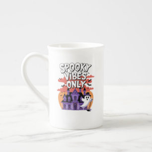 Taza De Porcelana Citas de la Temporada Espeluznante