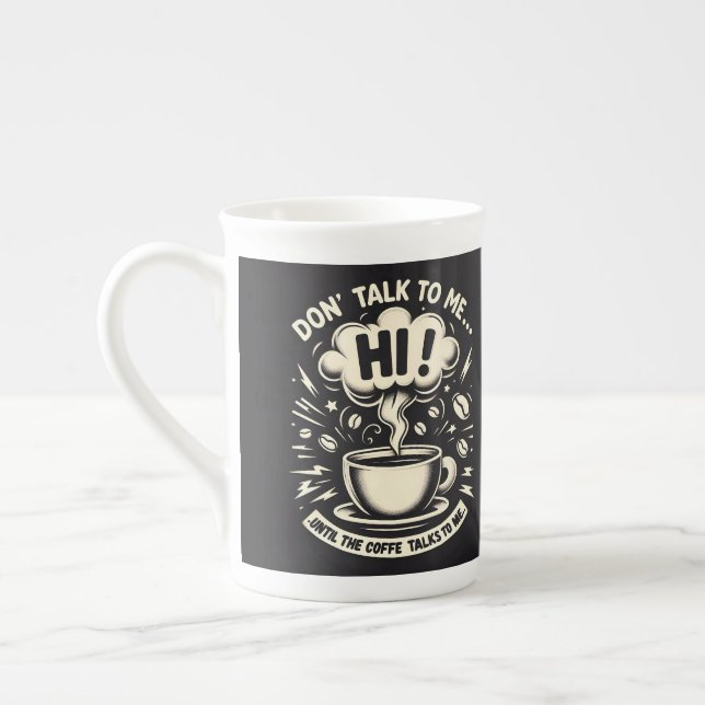 Taza De Porcelana Coffee cup (Izquierda)