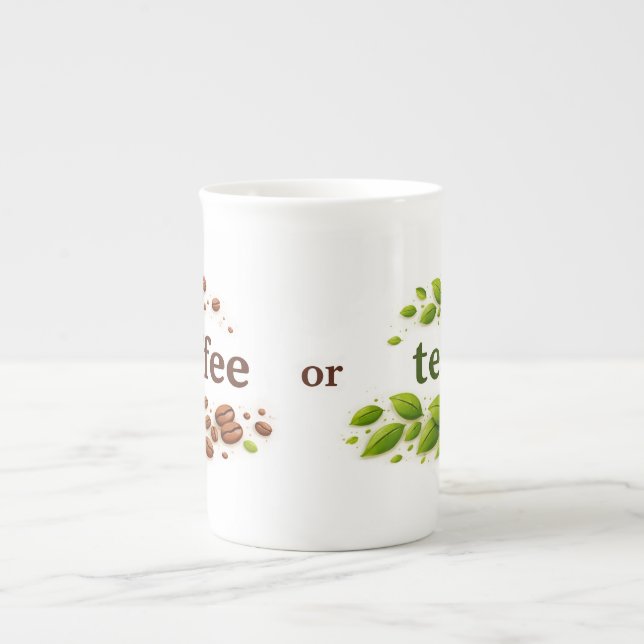 Taza De Porcelana Coffee or Tea Specialty Mug (Frente)