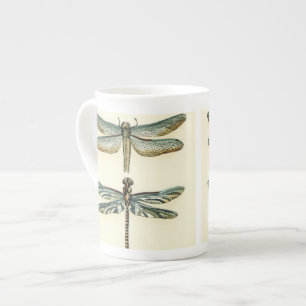 Taza De Porcelana Colección de libélula por Chariklia Zarris