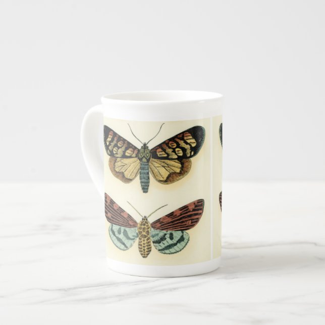 Taza De Porcelana Colección de mariposas por Chariklia Zarris (Izquierda)