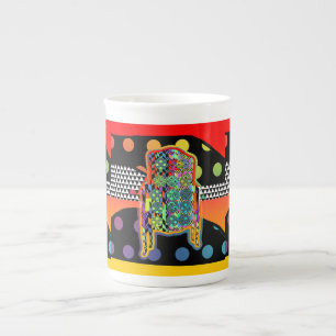Taza De Porcelana Collage Mod