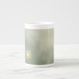 Taza De Porcelana Color Suave