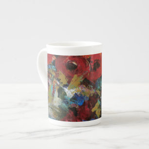 Taza De Porcelana Colores II