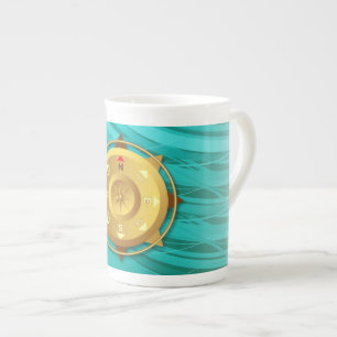 Taza De Porcelana Compass