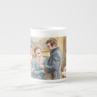 Taza De Porcelana Compromiso de Mary y Tom "La otra hermana Bennet"