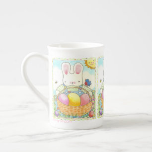 Taza De Porcelana Conejo de Pascua