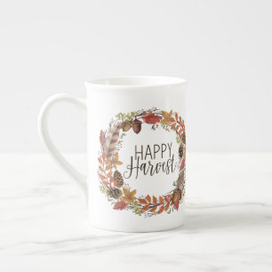 Taza De Porcelana corona acuática otoño