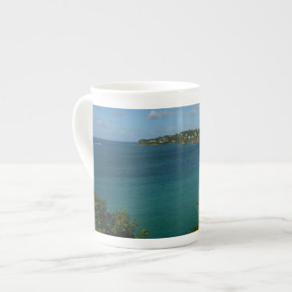 Taza De Porcelana Costa de Santa Lucía Foto de vacaciones en el Cari