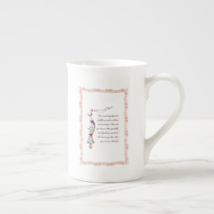 Taza De Porcelana Cotización elegante de la relación más significati