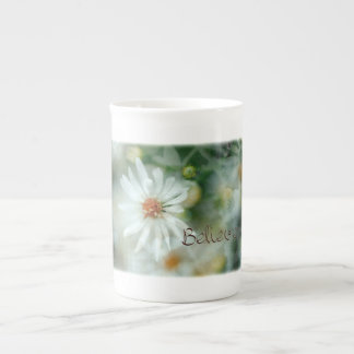 Taza De Porcelana Crea la margarita