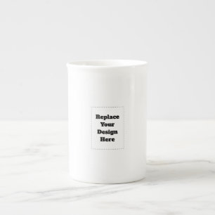 Taza De Porcelana Crea tu propio blanco