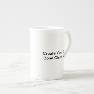 Taza De Porcelana "Crea tu propio hueso"