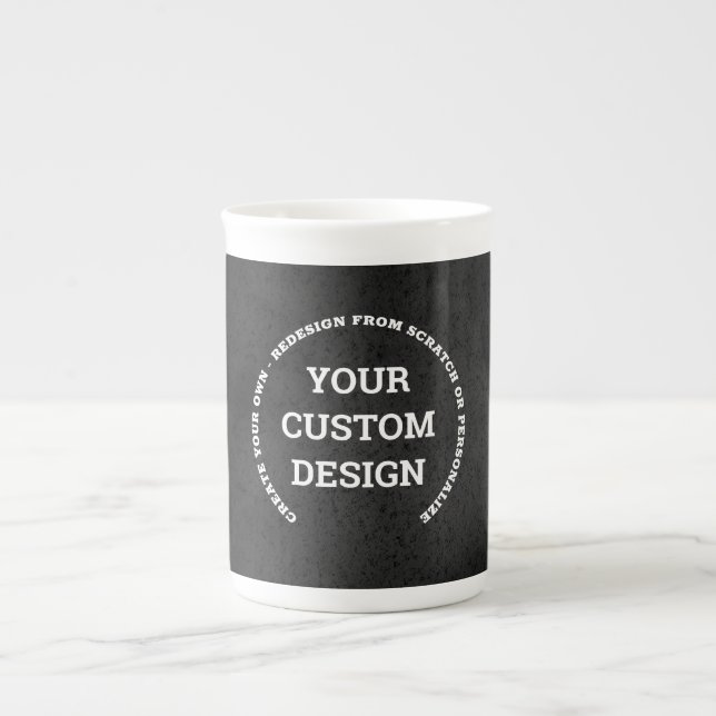 Taza De Porcelana Crear su propio personalizado (Frente)