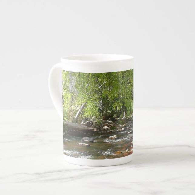 Taza De Porcelana Creek de roble II en la fotografía natural de Sedo (Izquierda)