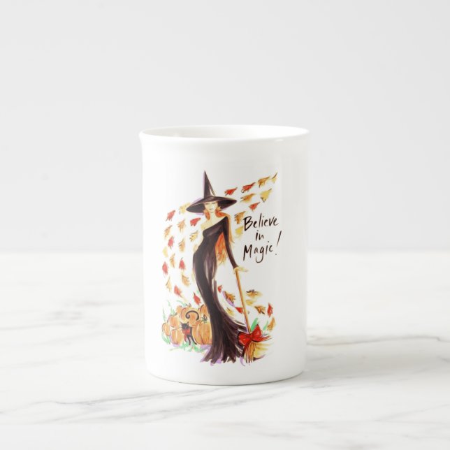 TAZA DE PORCELANA CREER EN MAGIC (Frente)