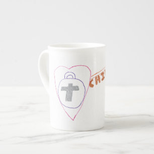Taza De Porcelana Cristo es la clave del hongo en China