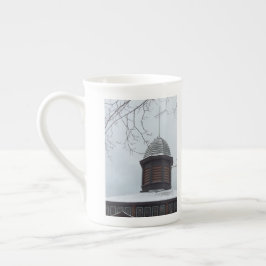 Taza De Porcelana Cruz del Tabernáculo en la Nieve - Viñedo de Marth