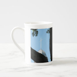 Taza De Porcelana Cruz del Tabernáculo - Viñedo de Martha