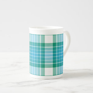 Taza De Porcelana Cuadrícula oceánica