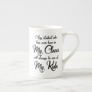 Taza De Porcelana Cualquie estudiante que haya estado nunca en mi