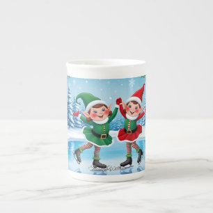 Taza De Porcelana Curiosa moda moderna Funny Feliz Navidad