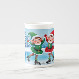 Taza De Porcelana Curiosa moda moderna Funny Feliz Navidad