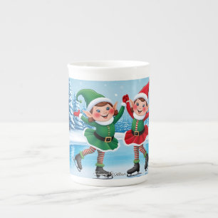 Taza De Porcelana Curiosa moda moderna Funny Feliz Navidad