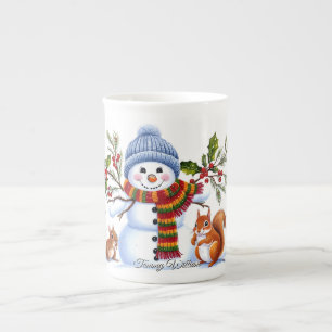 Taza De Porcelana Curiosa moda moderna Funny Feliz Navidad