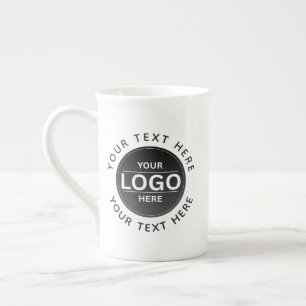 Taza De Porcelana Custom Business Brand Logo