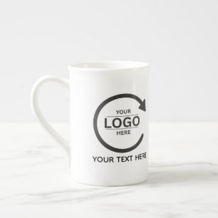Taza De Porcelana Custom Business Brand Logo