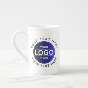 Taza De Porcelana Custom Business Brand Logo