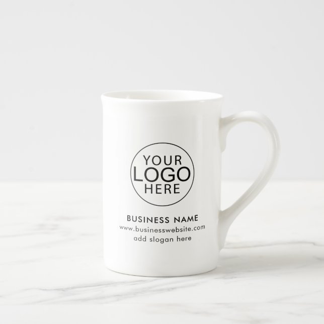 Taza De Porcelana Custom Business Logo Corporate Promotional Swag (Derecha)