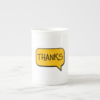 Taza De Porcelana Cute Funny Yellow Thank You Mug