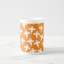 Taza De Porcelana Cute Ghost Halloween