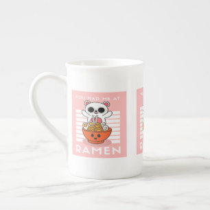 Taza De Porcelana Cute Kawaii Ramen