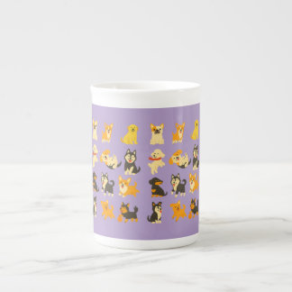 Taza De Porcelana Cute Puppies