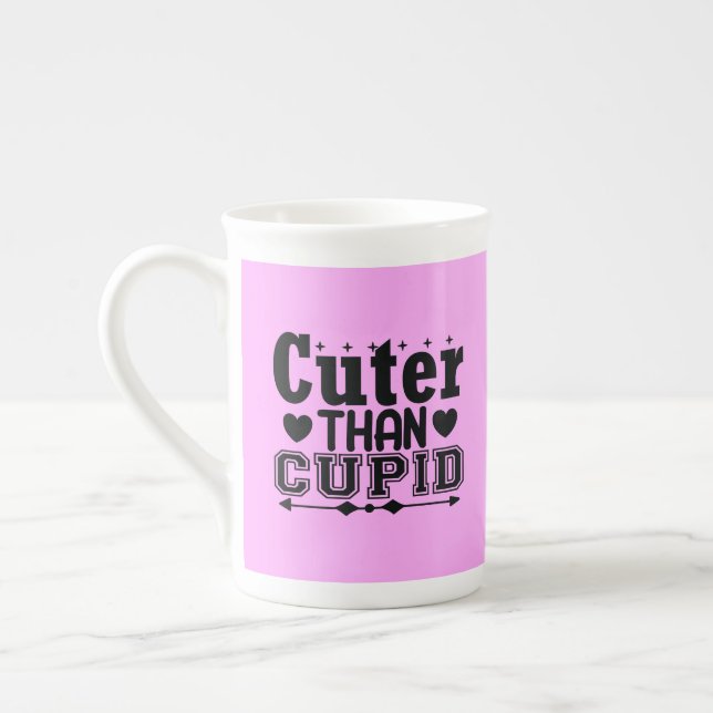 Taza De Porcelana Cuter Than Cupido (Izquierda)