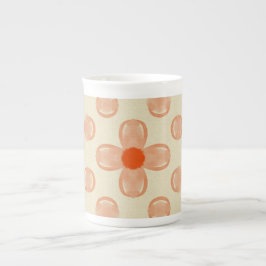 Taza De Porcelana Dainty Dot Florals