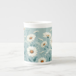 Taza De Porcelana Daisy Abundante