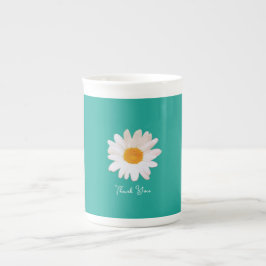 Taza De Porcelana Daisy Flower Dream– Summer Botanical Cozy
