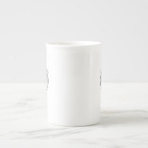 Taza de porcelana de calabaza de Halloween