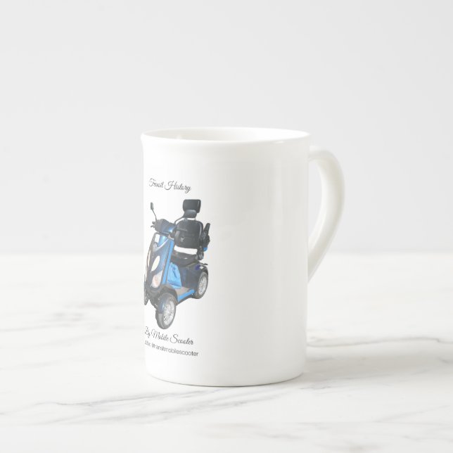 Taza de porcelana de hueso (Derecha)
