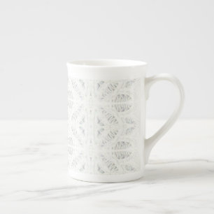 Taza de porcelana de hueso BATTENBURG LACE