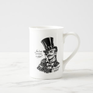 Taza De Porcelana ¿De quién es el precioso?! Caricatura del Señor In
