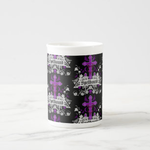 Taza De Porcelana Decorativo gótico