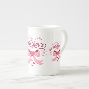 Taza De Porcelana Día de la Madre Diseño de Moda 