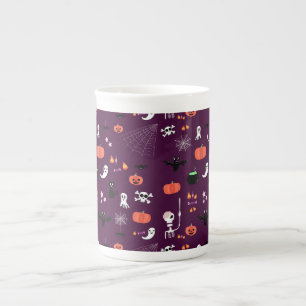 Taza De Porcelana Día de las Brujas