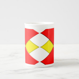 Taza De Porcelana Diamantes